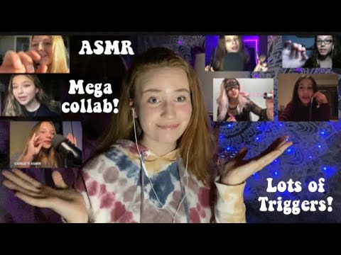 ASMR | Mega Collab! 8 ASMRTIST 🌼 Lots of Triggers!