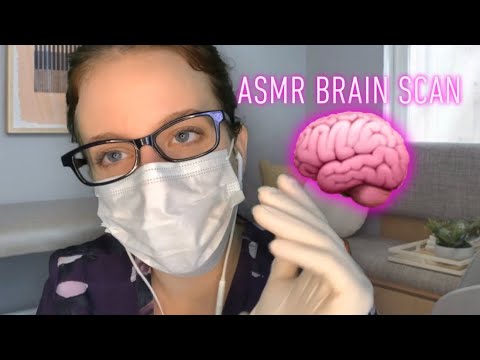 ASMR | Doctor Brain Scan Roleplay 🧠| nurse, latex gloves, mask, tapping, medical, whisper