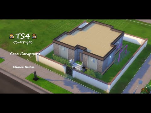 TS4 Construção | Speed Build: Casa Compacta  👩‍🔧