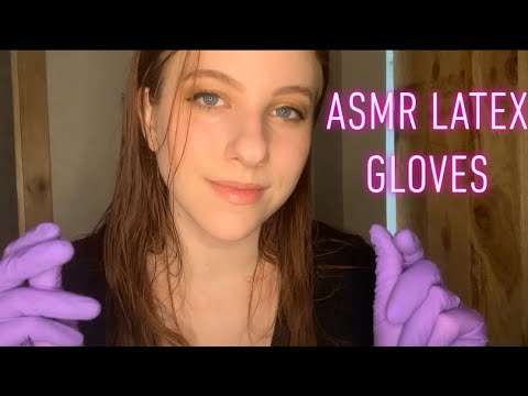 ASMR | Latex Gloves ♥️ ear cupping, whispers, finger flutter, personal attention