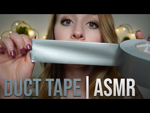 ASMR Taped | Duct Tape Ear Cleaning