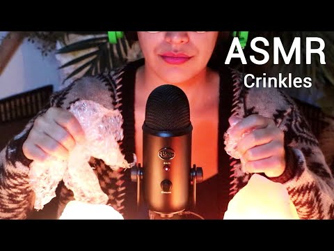 ASMR Crinkles | No Talking | Sleep | Intense | Relax | Ms. Crinckles Came Early This Year