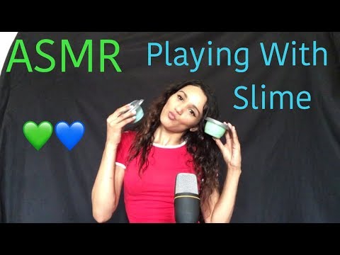 ASMR Play With Slime!