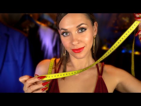 ASMR Luxury Tailor Roleplay Measuring You All Over Personal Attention