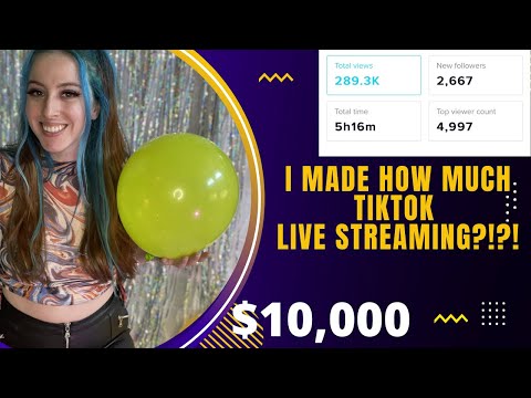 I TikTok Live Streamed Everyday And I Made $$$ ?!?