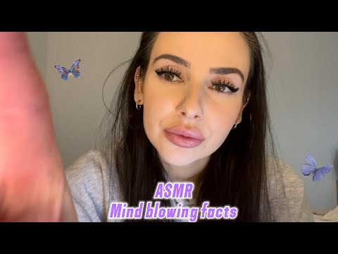 ASMR- Mind blowing facts (Close up) Personal attention