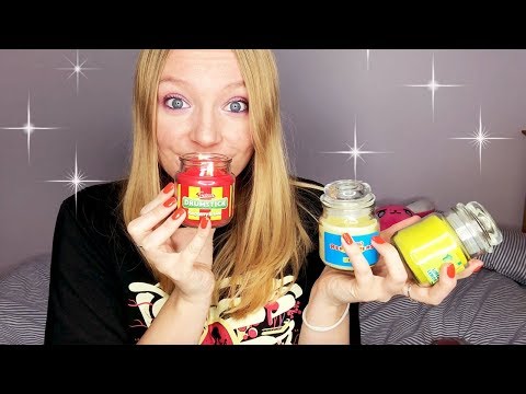 ASMR Candles Show and Tell (Whispering, Tapping)