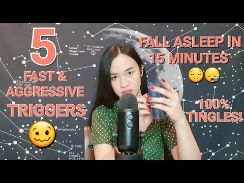 ASMR Fast and Aggressive Triggers To Help You Fall Asleep In 15 Minutes