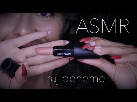 Dünyanın İlk ASMR RUJU / ASMRtistry One Lipstick - Unboxing