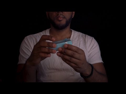 Binaural ASMR Role Play | Unboxing Inspection | Crinkles | Typing | Gum Chewing (subtle) | Tapping