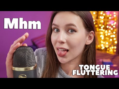 ASMR “Mhm” & Tongue Fluttering