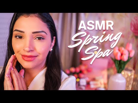 ASMR Spring Spa 🌸 Luxury Bath and Spa Treatments for Sleep