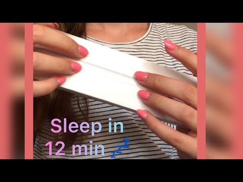 ASMR | How to fall asleep in 12 minutes (tapping, scratching, gripping, …)⏰💤