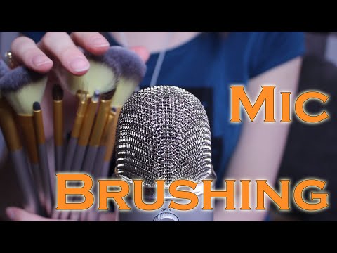 Mic Brushing | Makeup Brushes Kit | Whispered Binaural HD ASMR
