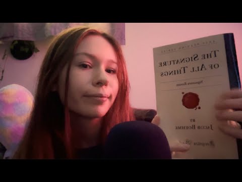 ASMR | Inaudible Reading (Whispered, Mouth Sounds)
