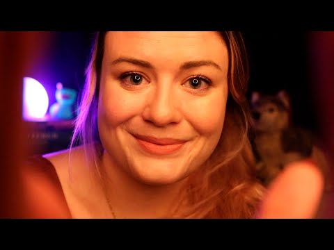 ASMR | EXTREMELY tingly whispers on a stormy night (babysitter roleplay for DEEP sleep)