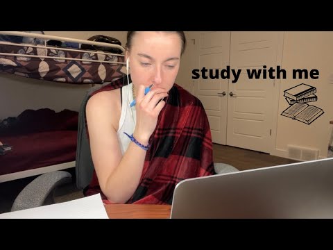 ASMR ✨ Study With Me! (No talking, writing sounds, light gum chewing, typing)
