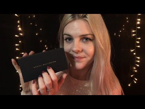 ASMR | Unboxing & Tapping ⌚️ Daniel Wellington / Relaxation
