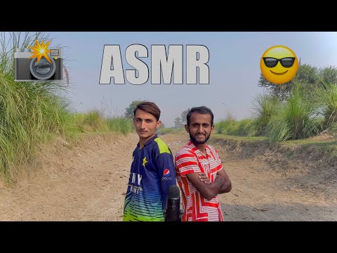 ASMR With Bro 100K Special 🥳| In Jungle Side