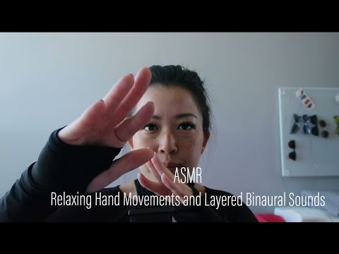 ASMR || Relaxing Handmovements and Layered Binaural Sounds