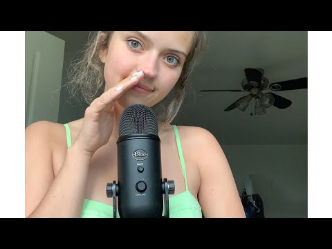 ASMR- INAUDIBLE WHISPERING, CLOSE MOUTH WHISPER, COMFORTING AFFIRMATIONS, SCRATCHING