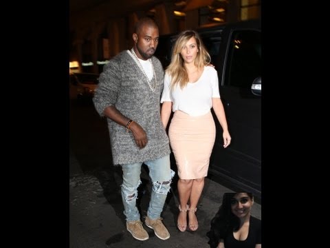 Kim Kardashian Rocks A Leather Skirt On Paris Vacation With Kanye West Rip Jeans - review