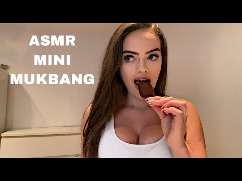 ASMR | MINI MUKBANG 🍭 (ICE CREAM STICK/POPSICLE)