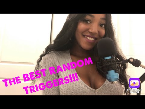 ASMR The Best Random Triggers TO Help You Relax And Tingle!💤