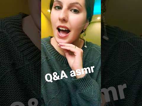 Q&A asmr video/  Вашите Въпроси към мен ❤