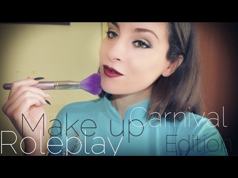 Roleplay MakeUp | Makeup Artist | Beauty Salon ASMR | 化妆 艺术家 |Составить художник ASMR ITA