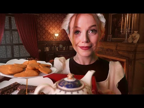 ASMR Royal Victorian Maid Pampers you Before Bed 👑 ASMR PERSONAL ATTENTION ROLEPLAY