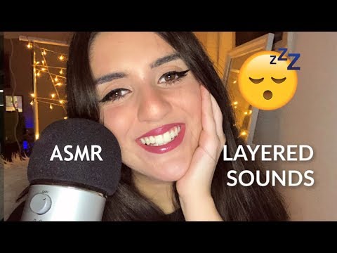 ASMR 🌙 Mouth Sounds and Tapping to Help You Sleep (Layered!)