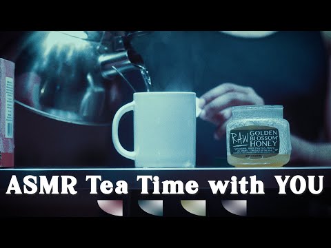 ASMR Tea Time With You | Soothing | Water Sounds | Crinkling