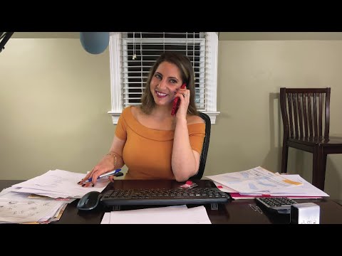 Secretary Roleplay| Soft Spoken |Typing|  | Page Crumpling| Page Tearing| Document Sorting