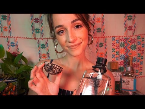 ASMR Roleplay | Tequila and Mezcal Tasting | Soft-Spoken, Muffled Music