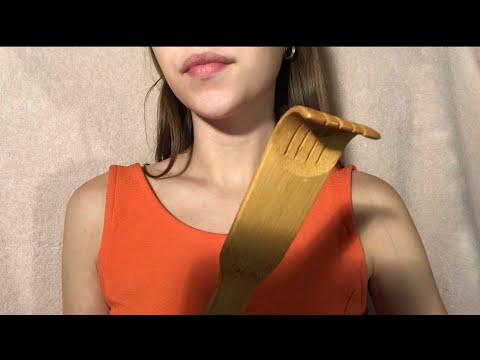 ASMR scratching your back and tracing your back! Back tracing and back scratching