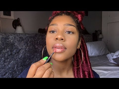 ASMR- Lipgloss Application & Mouth Sounds 👄💄 (CLOSE-UP WHISPERS)