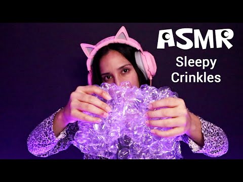 ASMR Sleepy Crinkles | Sleep | Relax | Focus | Tingles | Inner Ear