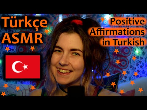 Türkçe ASMR: Positive Affirmations in Turkish! // Türkçede Olumlu Beyanlar!