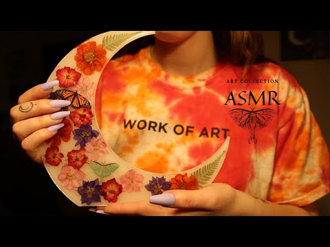 ASMR Showing Off My Art Part 2: Resin, Glass, & Jewelry✨