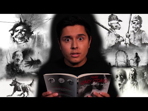 ASMR | Reading More Scary Stories to Tell in the Dark (w/ Spooky Ambience)