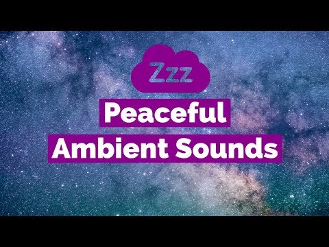 PEACEFUL Twinkling stars and nightime AMBIENT SOUNDS for sleep and relaxation