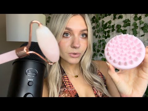 ASMR| Slow and Delicate Triggers For Sleep (Crisp Whisper, Tracing, Plucking, Tapping)