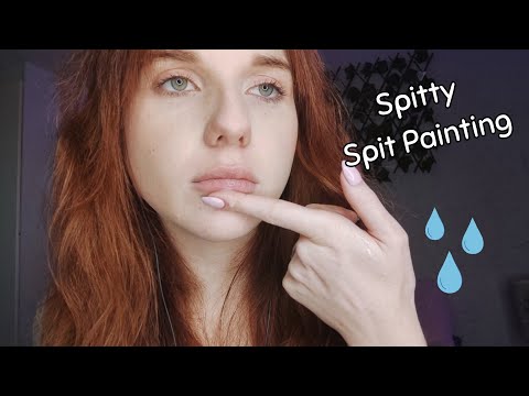 ASMR | Spit Painting 🖌️🎨