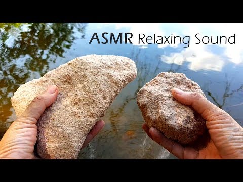 ASMR : Sand Crumble into Pond with Relaxing Nature Sounds #239