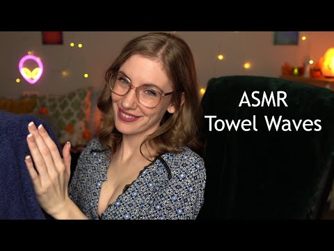 ASMR Towel Waves for Sleep & Relaxation  ~ WOoOOoOSh ~
