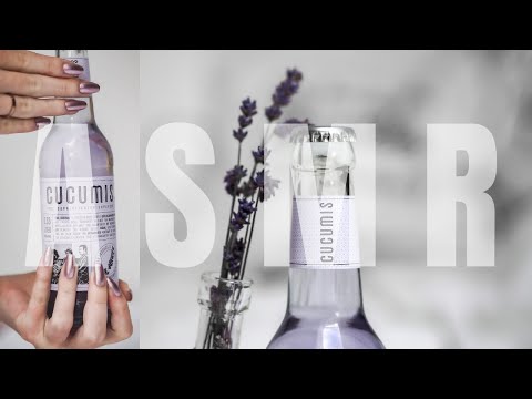 ASMR LOFI | Glass Bottle Tapping #LavenderLemonade