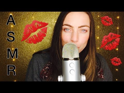 ASMR Counting Kisses! 100+ Whispery Mic Kisses and Mouth Sounds