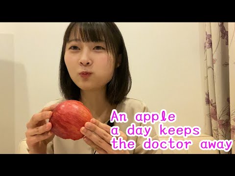 【ASMR】音と知識で、リンゴが食べたくなる動画【Eating Sounds】【No Talking】
