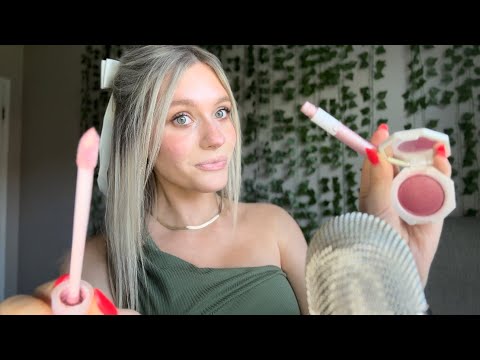 ASMR| Doing Your Easter Makeup🐰 (Southern Accent)